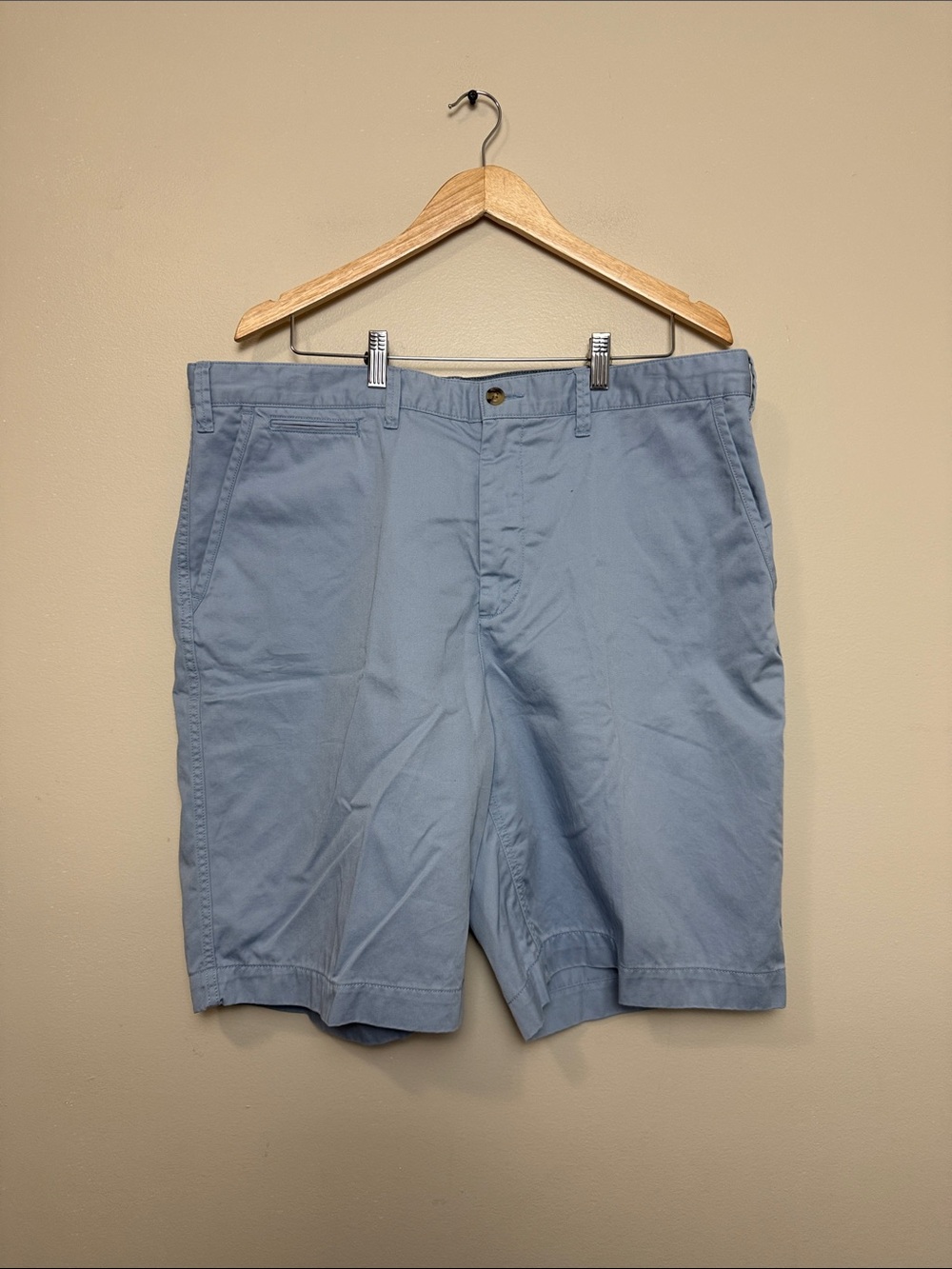 Polo Ralph Lauren relaxed fit Light Blue Chino Shorts size 38